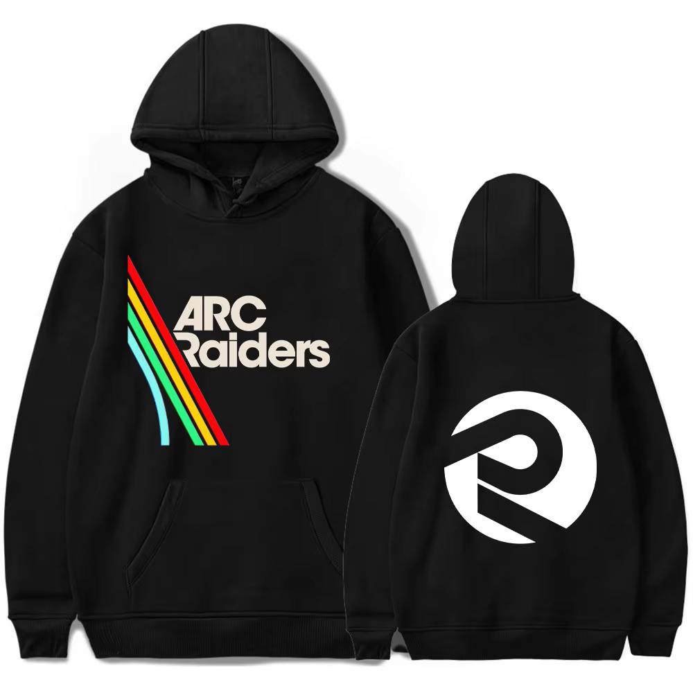 Winter Clothing Game - เสื้อฮู้ดแฟชั่นฤดูใบไม้ร่วงและฤดูหนาวปี 2026 ลายโลโก้ ARC radar แบบใหม่