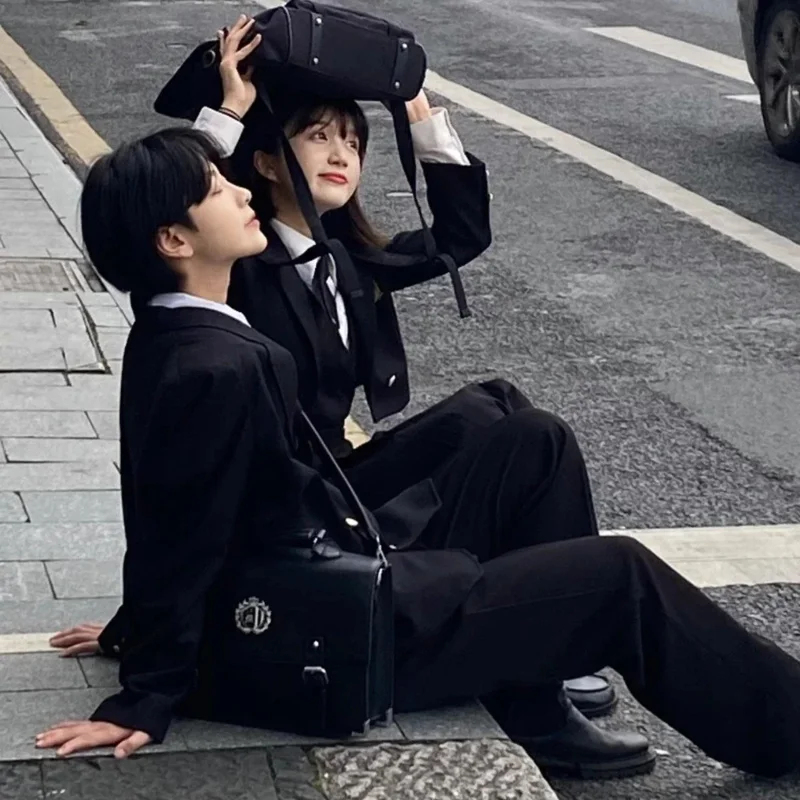 Clothing Style Winter - เสื้อผ้าชุดนักเรียนเซียวเซียว JK ชุดนักเรียนเกาหลี ชุดนักเรียนมัธยมปลาย สไตล์อังกฤษ ฤดูใบไม้ร่วง/ฤดูหนาว