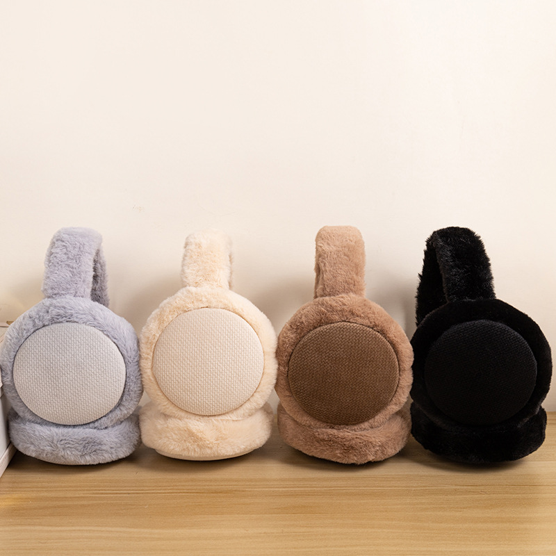 Ear Muff Foldable - ที่ปิดหูกันหนาวแบบพับได้ ปรับขนาดได้ ทันสมัย สำหรับคู่รัก ป้องกันความหนาวเย็น สำหรับผู้ชายและผู้หญิง