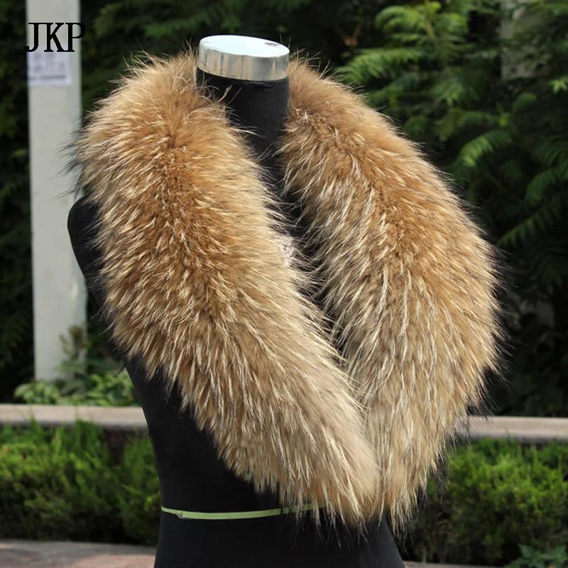 Winter Clothing Stores - ขนสัตว์ธรรมชาติ Real Raccoon ขนสัตว์ Fox COLLAR