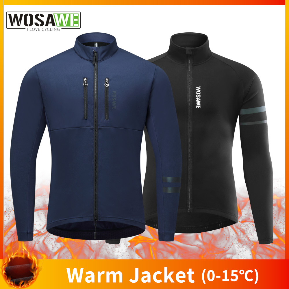 Winter Clothing Pinterest - เสื้อแจ็คเก็ตจักรยาน WOSAWE เสื้อโค้ทขนแกะกันหนาวสำหรับฤดูหนาว เสื้อแจ็คเก็ตจักรยานสำหรับผู้ชายและผู้หญิง เสื้อเจอร์ซีย์ปั่นจักรยานเสือภูเขาแบบกันลม เสื้อผ้าปั่นจักรยาน