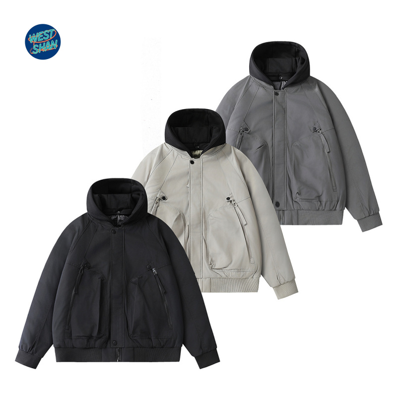 Quality Winter Clothing Brand - เสื้อแจ็คเก็ตขนเป็ดสีขาว 90% สำหรับผู้ชาย ยี่ห้อแฟชั่นคุณภาพสูงจาก WESTSHAN ไซส์