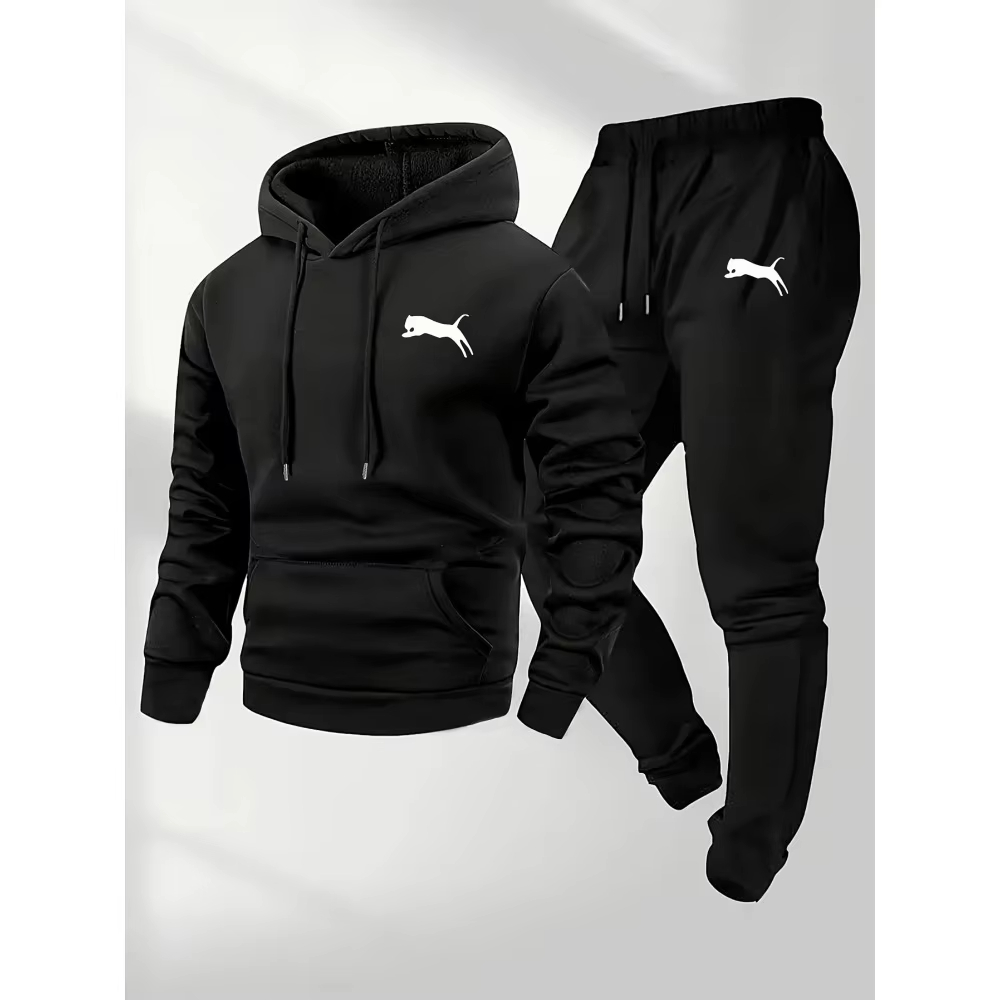 Winter Clothing Hoodie - ชุดเซ็ตเสื้อฮู้ดและกางเกงขายดีประจำปี 2026 สำหรับผู้ชาย ชุดลำลองแนวสตรีทแวร์ ชุดกีฬา ชุดออกกำลังกาย