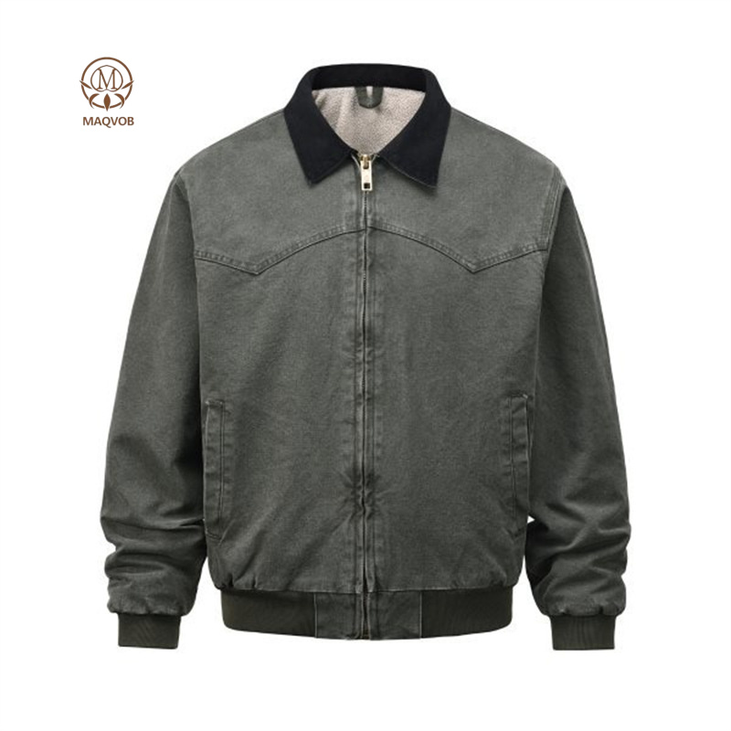 Quality Winter Clothing Brand - เสื้อแจ็คเก็ตยีนส์ขนแกะคุณภาพสูง MAQVOB แบรนด์หรู ขนาด EU US
