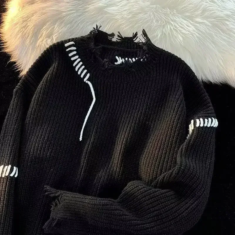 เสื้อผ้าผู้ชายเสื้อถักสีเบจแบบ - Winter Clothing Korean บทวิจารณ์และราคา