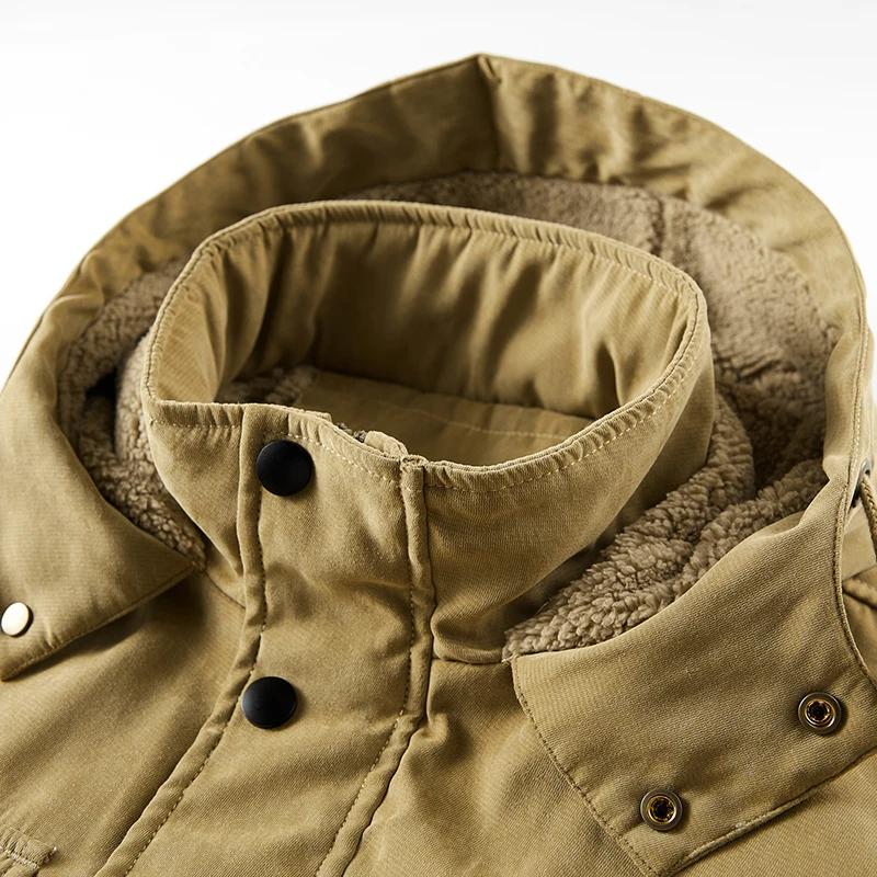 เสื้อแจ็คเก็ตขนแกะคุณภาพสูงสำห - Quality Winter Clothing Brand บทวิจารณ์และราคา