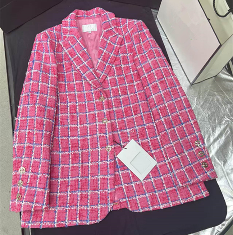 เสื้อโค้ทสั้นผ้าทวีดลายตารางสี - Clothing Style Winter บทวิจารณ์และราคา