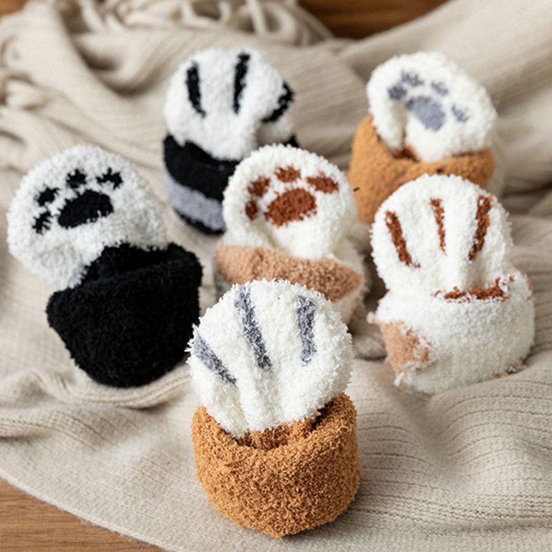 ถุงเท้าฤดูหนาวอุ่นฟู ถุงเท้าลา - Winter Clothing Youtube บทวิจารณ์และราคา