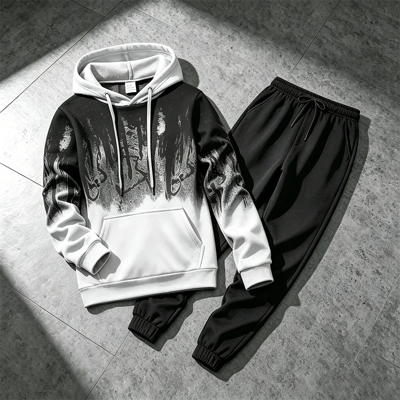 ชุดฮู้ดดี้ผู้ชายสำหรับฤดูใบไม้ - Winter Clothing Hoodie บทวิจารณ์และราคา