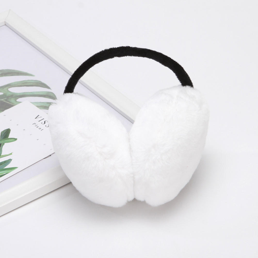 ที่ครอบหูฤดูหนาวขนฟูขนเทียมสำห - Ear Muff Foldable บทวิจารณ์และราคา