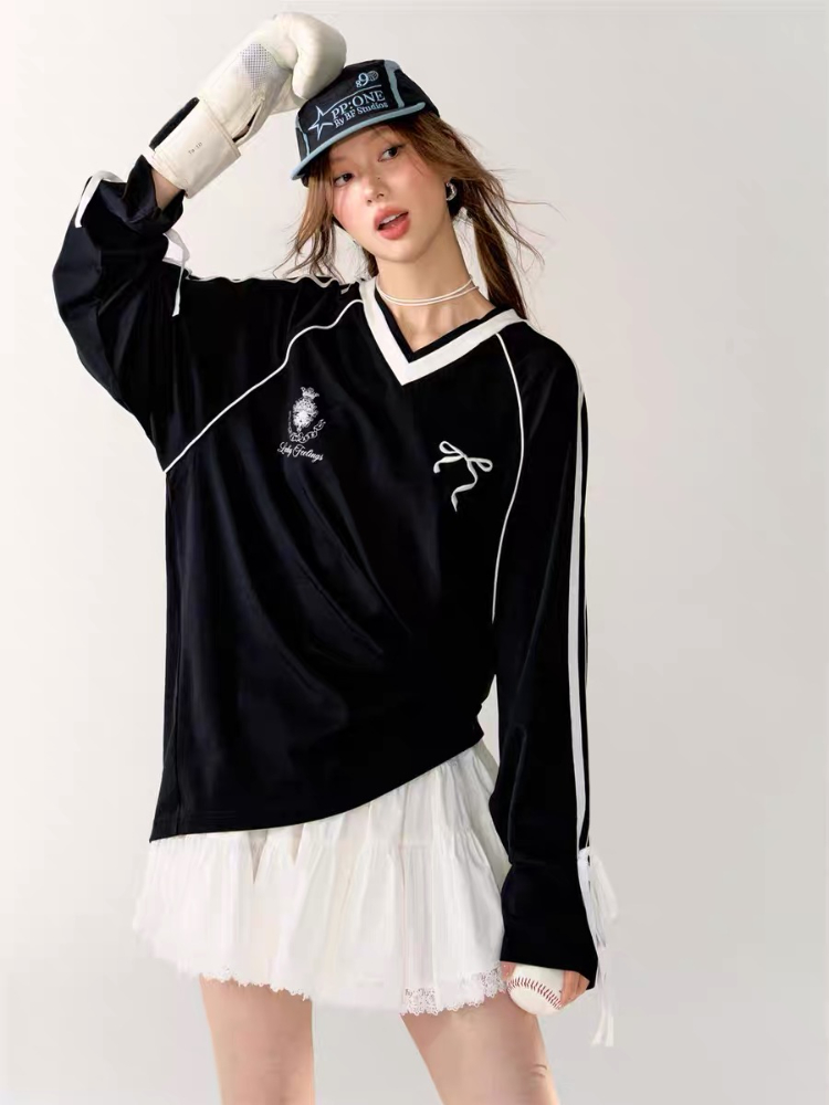 HOUZHOU Vintage Y2kผู้หญิงกีฬา - Winter Clothing Aesthetic บทวิจารณ์และราคา