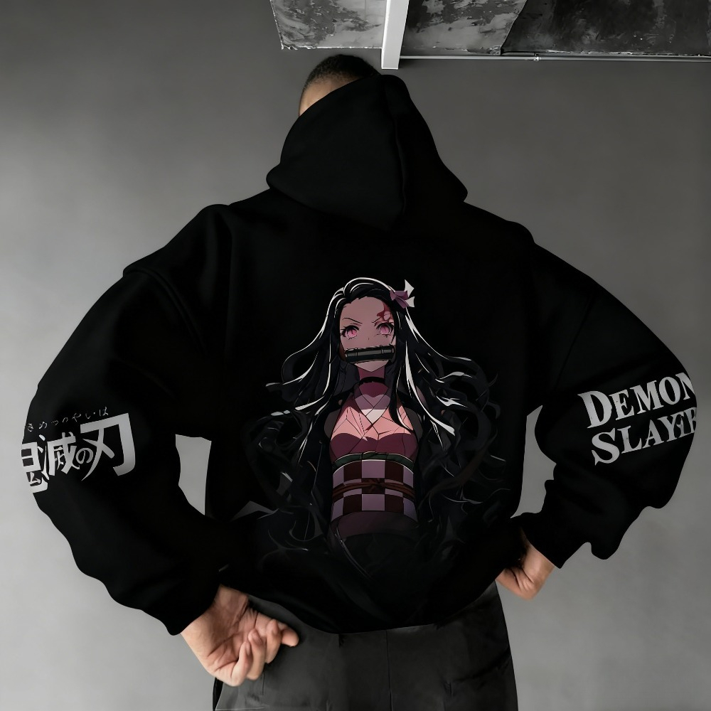 เสื้อฮู้ดผู้ชายลายดาบพิฆาตอสูร - Winter Clothing Boys บทวิจารณ์และราคา