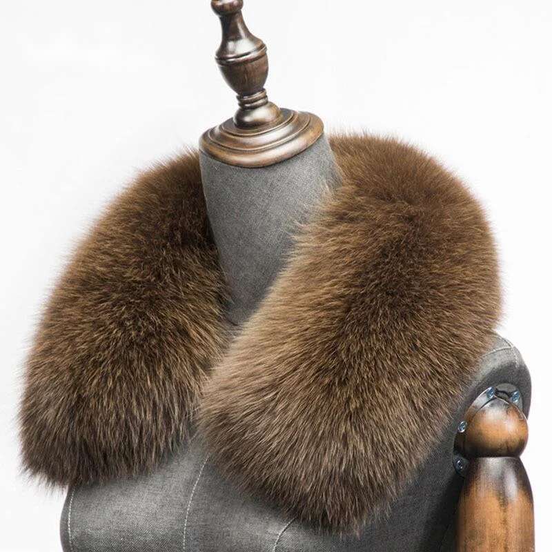 ฤดูหนาวขนสุนัขจิ้งจอกธรรมชาติผ - Winter Clothing Stores บทวิจารณ์และราคา