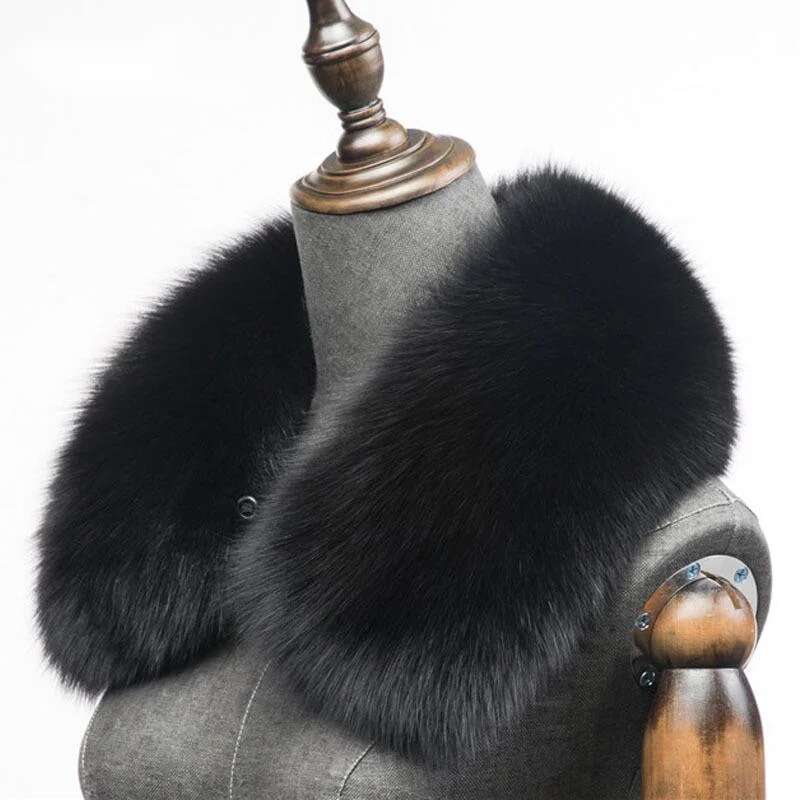 ฤดูหนาวขนสุนัขจิ้งจอกธรรมชาติผ - Winter Clothing Stores บทวิจารณ์และราคา