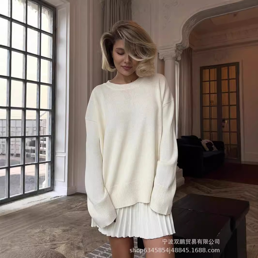ฤดูใบไม้ร่วงสีทึบO-คอเสื้อกันห - Clothing Style Winter บทวิจารณ์และราคา