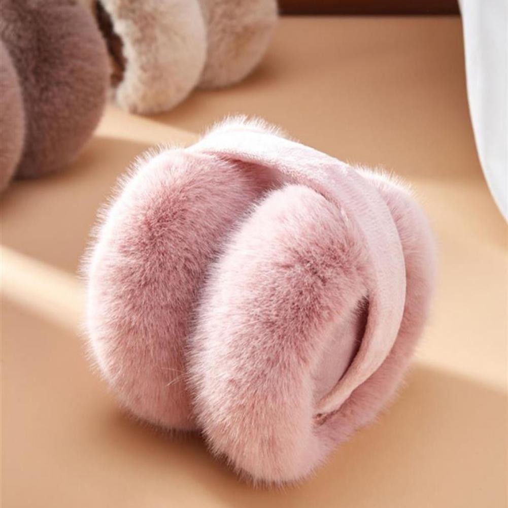 ผู้หญิงฤดูหนาว Earmuffs Plush  - Ear Muff Foldable บทวิจารณ์และราคา