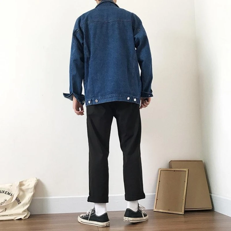 เสื้อแจ็คเก็ตยีนส์ผู้ชายสไตล์ค - Winter Clothing Aesthetic บทวิจารณ์และราคา