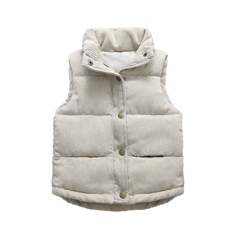 เสื้อกั๊กผ้าลูกฟูกสำหรับเด็กเด - Winter Clothing Boys บทวิจารณ์และราคา