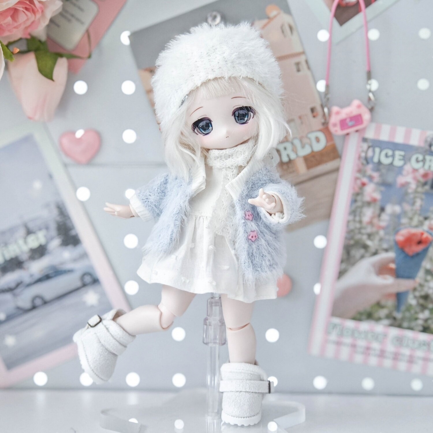 ชุดเสื้อผ้าตุ๊กตา Bonnie Bunny - Winter Clothing Options บทวิจารณ์และราคา