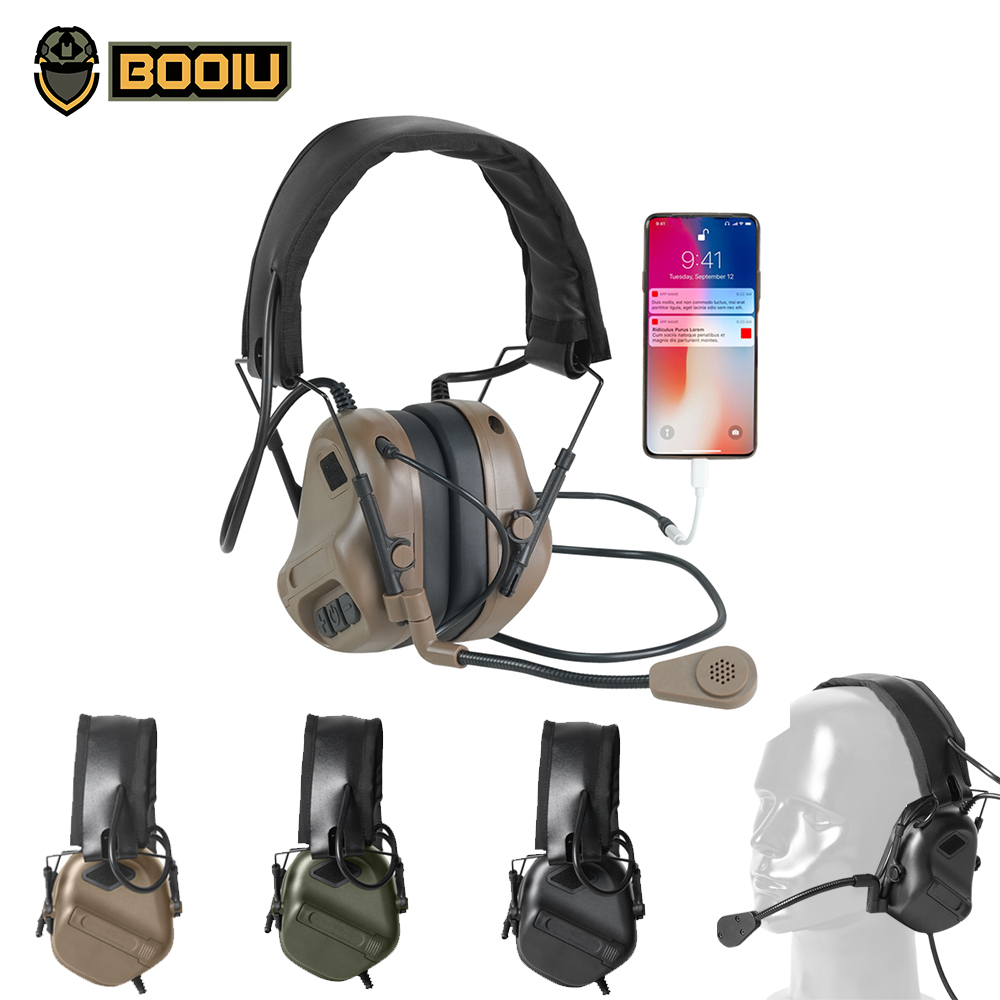 BOOIU ยุทธวิธีการถ่ายภาพอิเล็ก - Ear Muff Foldable บทวิจารณ์และราคา