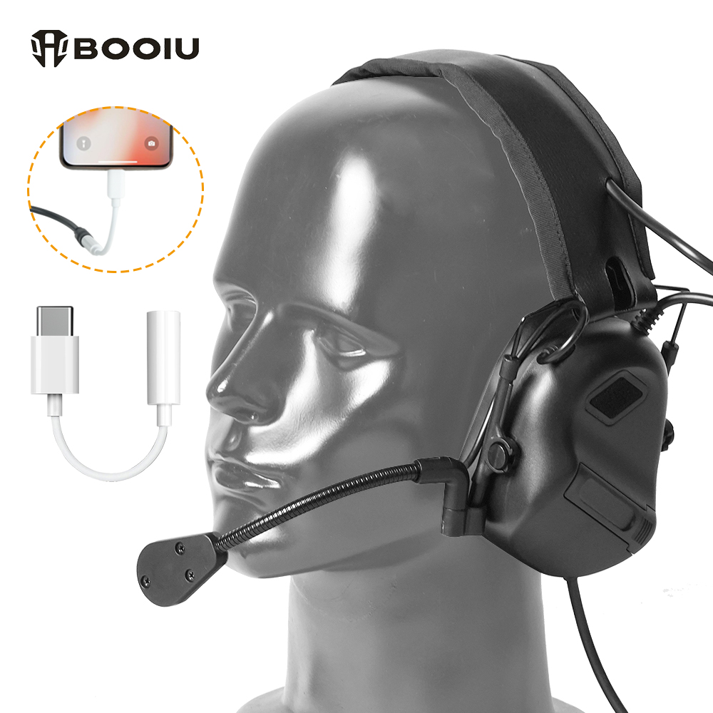 BOOIU ยุทธวิธีการถ่ายภาพอิเล็ก - Ear Muff Foldable บทวิจารณ์และราคา