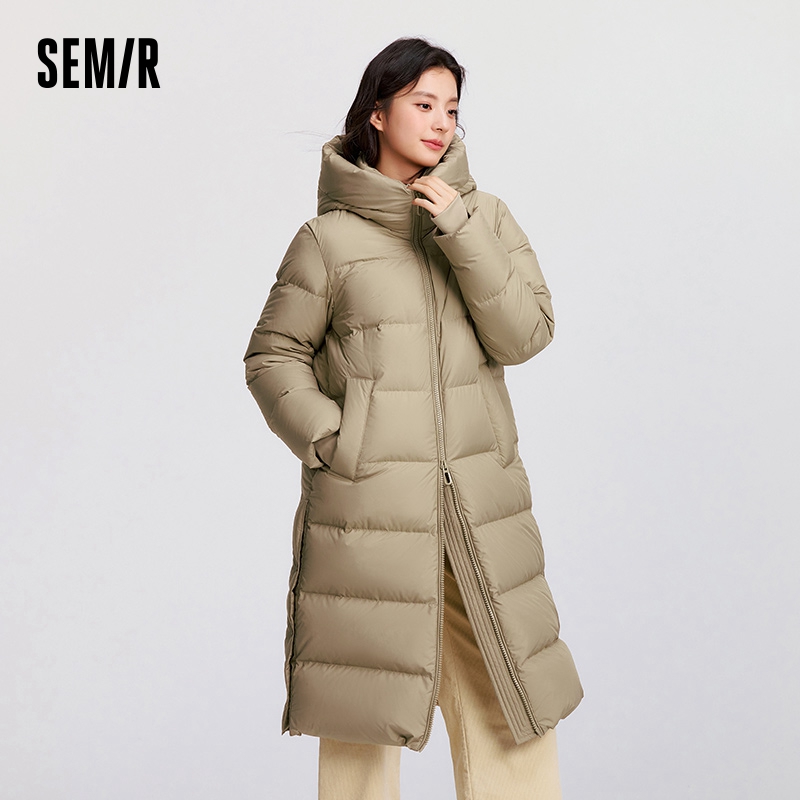 เสื้อแจ็คเก็ตขนเป็ด Semir สำหร - Winter Clothing Hoodie บทวิจารณ์และราคา