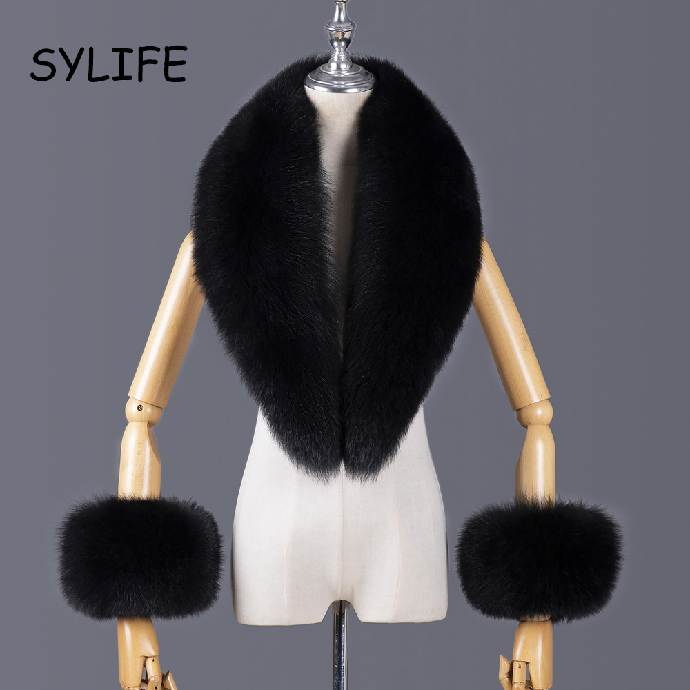 ปกเสื้อและผ้าพันคอขนสุนัขจิ้งจ - Winter Clothing Stores บทวิจารณ์และราคา