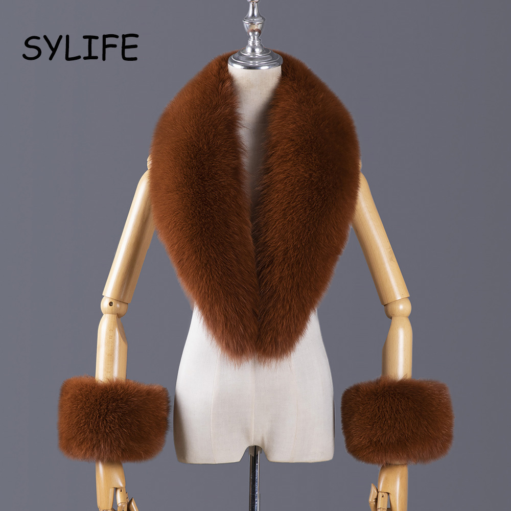 ปกเสื้อและผ้าพันคอขนสุนัขจิ้งจ - Winter Clothing Stores บทวิจารณ์และราคา