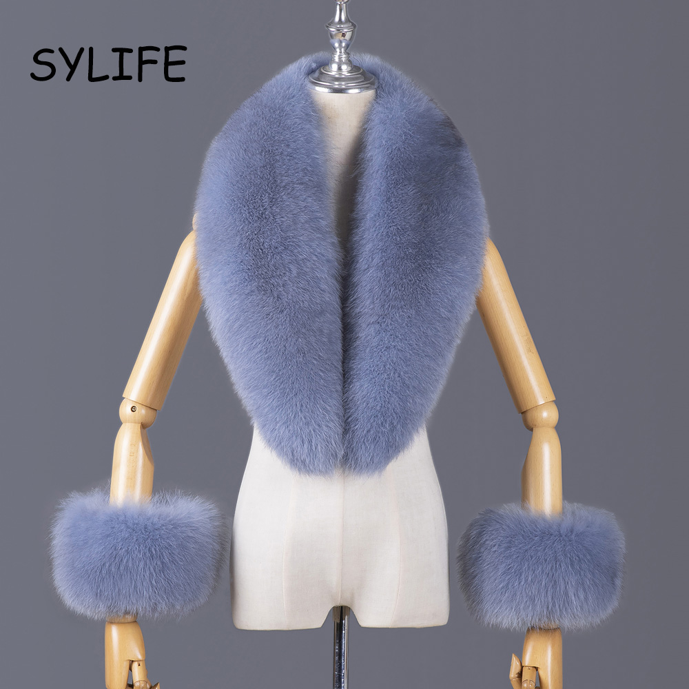 ปกเสื้อและผ้าพันคอขนสุนัขจิ้งจ - Winter Clothing Stores บทวิจารณ์และราคา