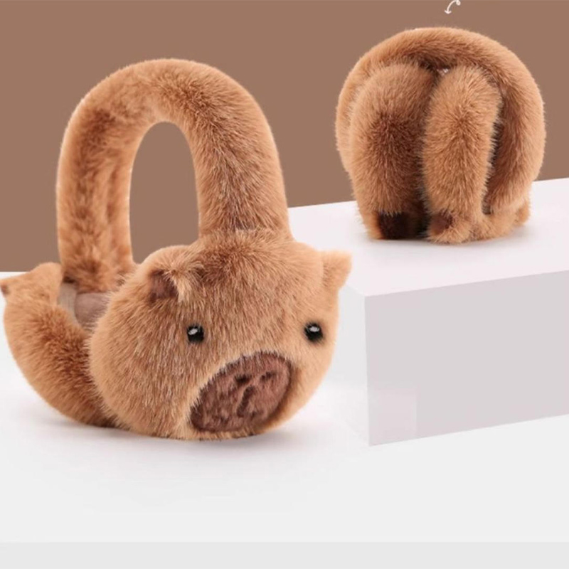 ที่ปิดหูคาปิบาราแบบน่ารัก ลายก - Ear Muff Foldable บทวิจารณ์และราคา