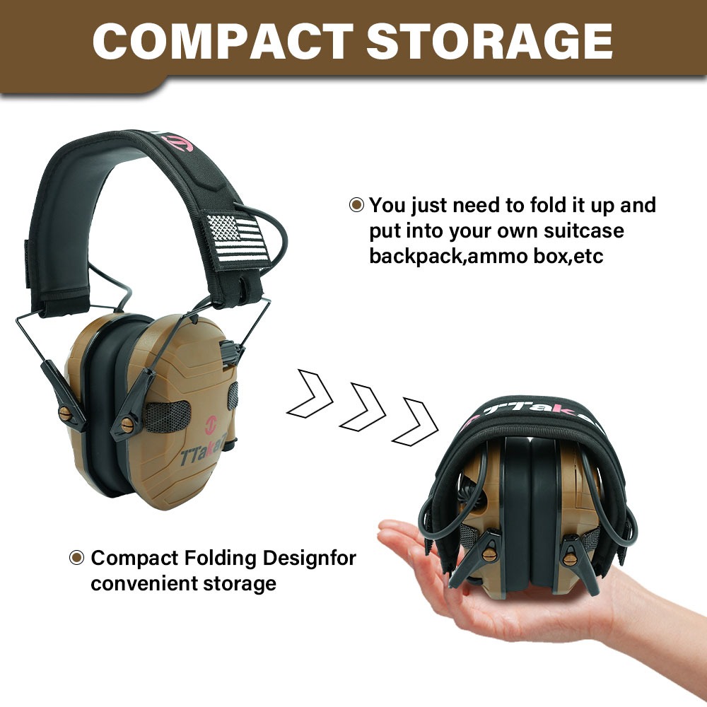 หูฟังป้องกันเสียงรบกวนแบบพับได - Ear Muff Foldable บทวิจารณ์และราคา