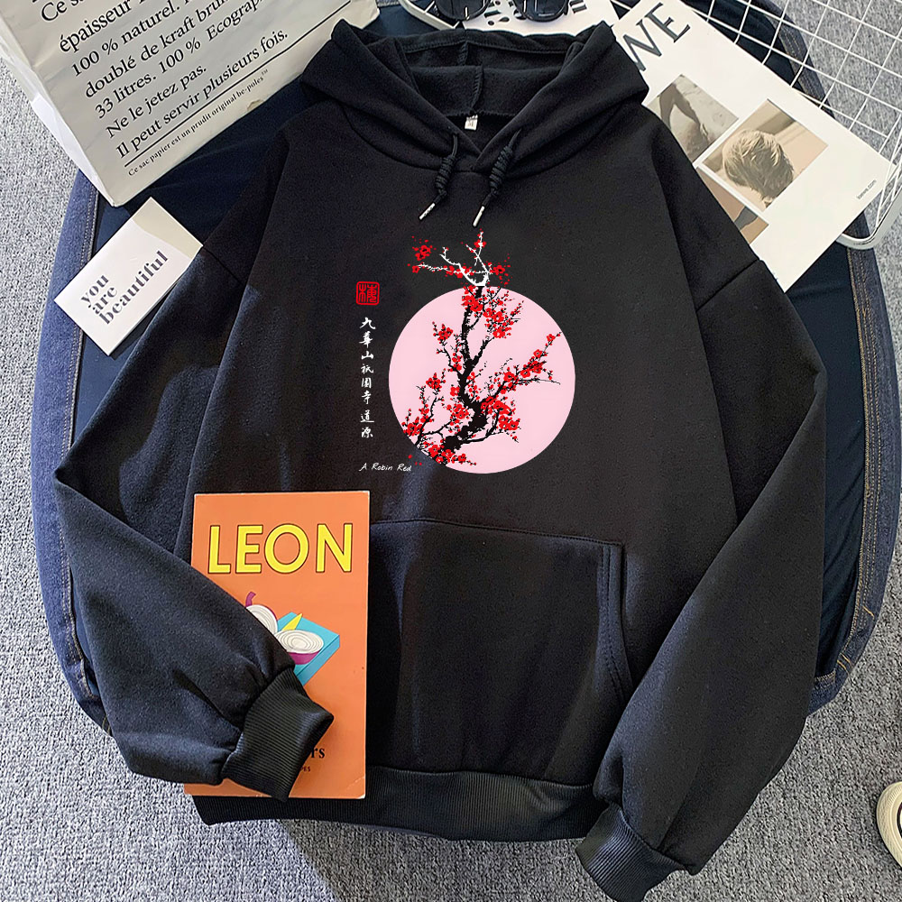 เสื้อมีฮู้ดลายซากุระลายดอกญี่ป - Winter Clothing Yellowknife บทวิจารณ์และราคา