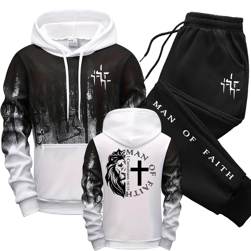 ชุดเซ็ตผู้ชายลาย Man of Faith  - Winter Clothing Stores บทวิจารณ์และราคา