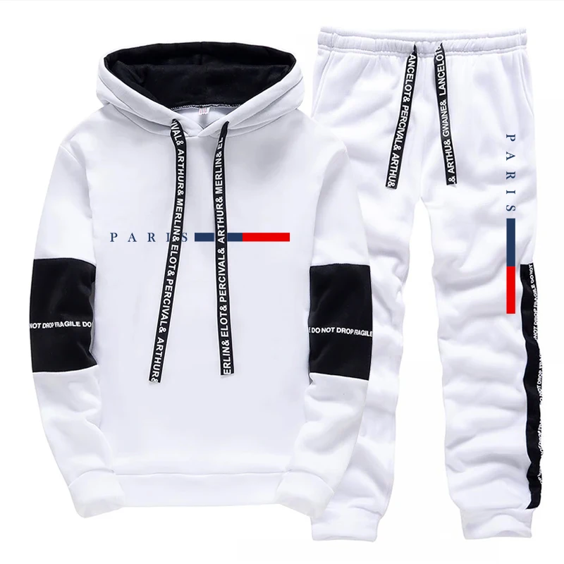 ชุดเซ็ตผู้ชาย/เสื้อฮู้ด/กางเกง - Winter Clothing Hoodie บทวิจารณ์และราคา