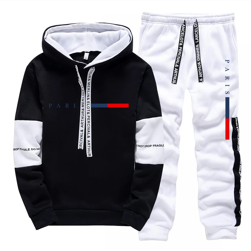 ชุดเซ็ตผู้ชาย/เสื้อฮู้ด/กางเกง - Winter Clothing Hoodie บทวิจารณ์และราคา