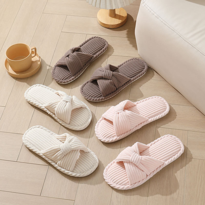 Corduroy สายคล้องคอรองเท้าแตะส - Winter Clothing Material บทวิจารณ์และราคา