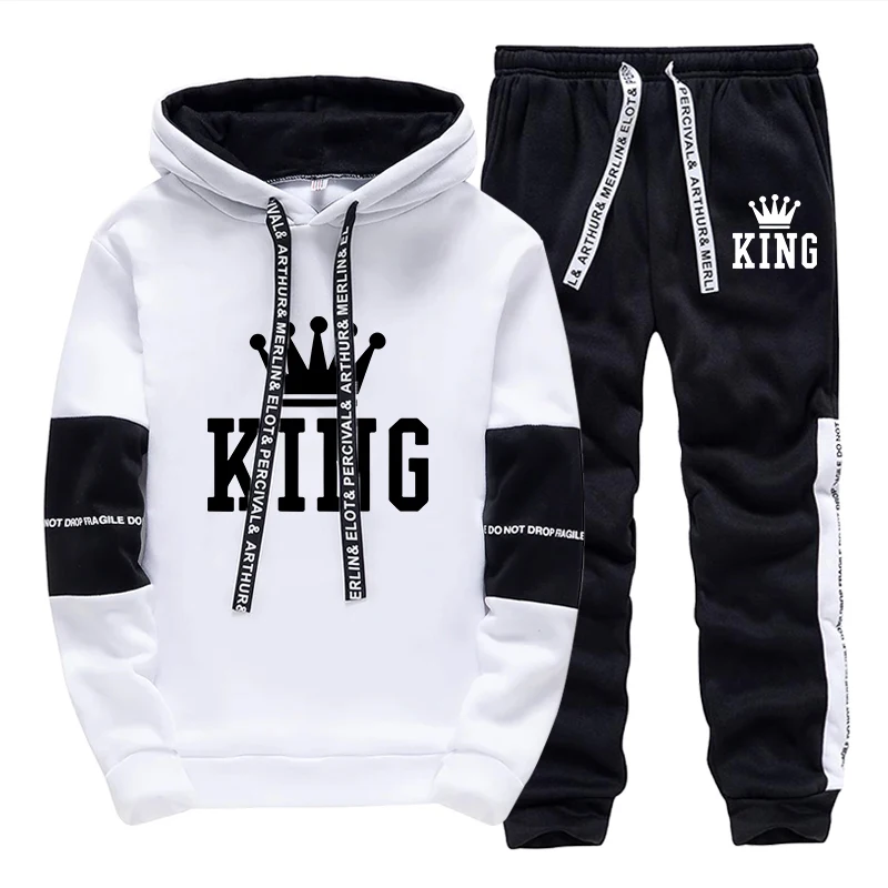 ชุดวอร์ม King Printing สำหรับผ - Winter Clothing Hoodie บทวิจารณ์และราคา