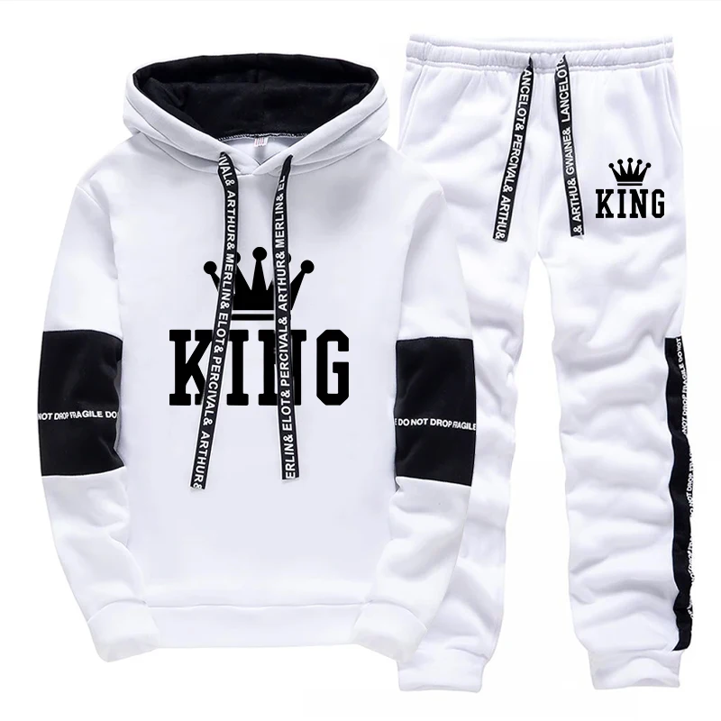 ชุดวอร์ม King Printing สำหรับผ - Winter Clothing Hoodie บทวิจารณ์และราคา
