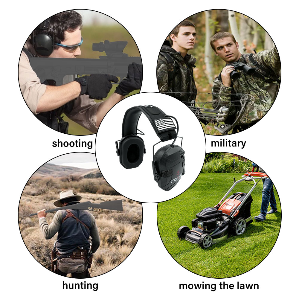 W1/W3 ที่ครอบหูอิเล็กทรอนิกส์ส - Ear Muff Foldable บทวิจารณ์และราคา