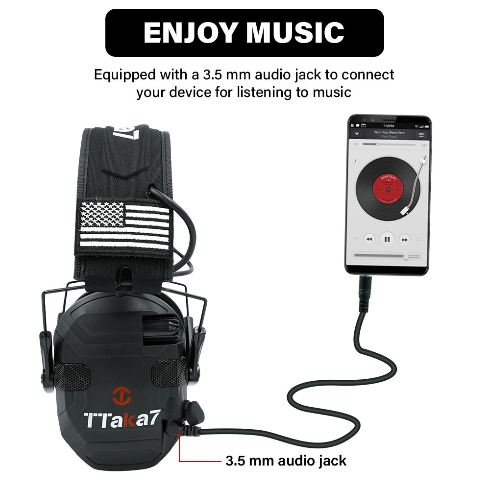 W1/W3 ที่ครอบหูอิเล็กทรอนิกส์ส - Ear Muff Foldable บทวิจารณ์และราคา